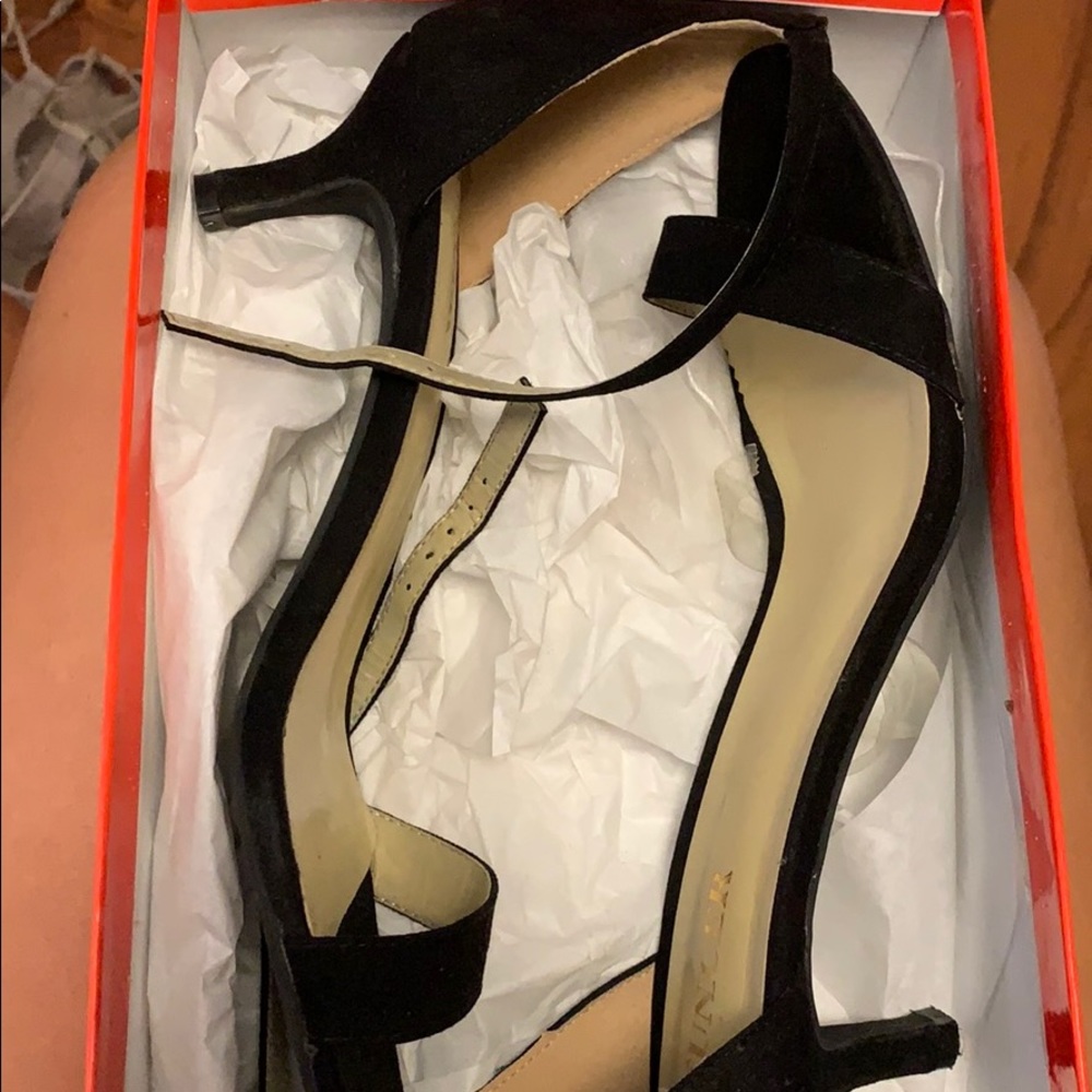 short black heels